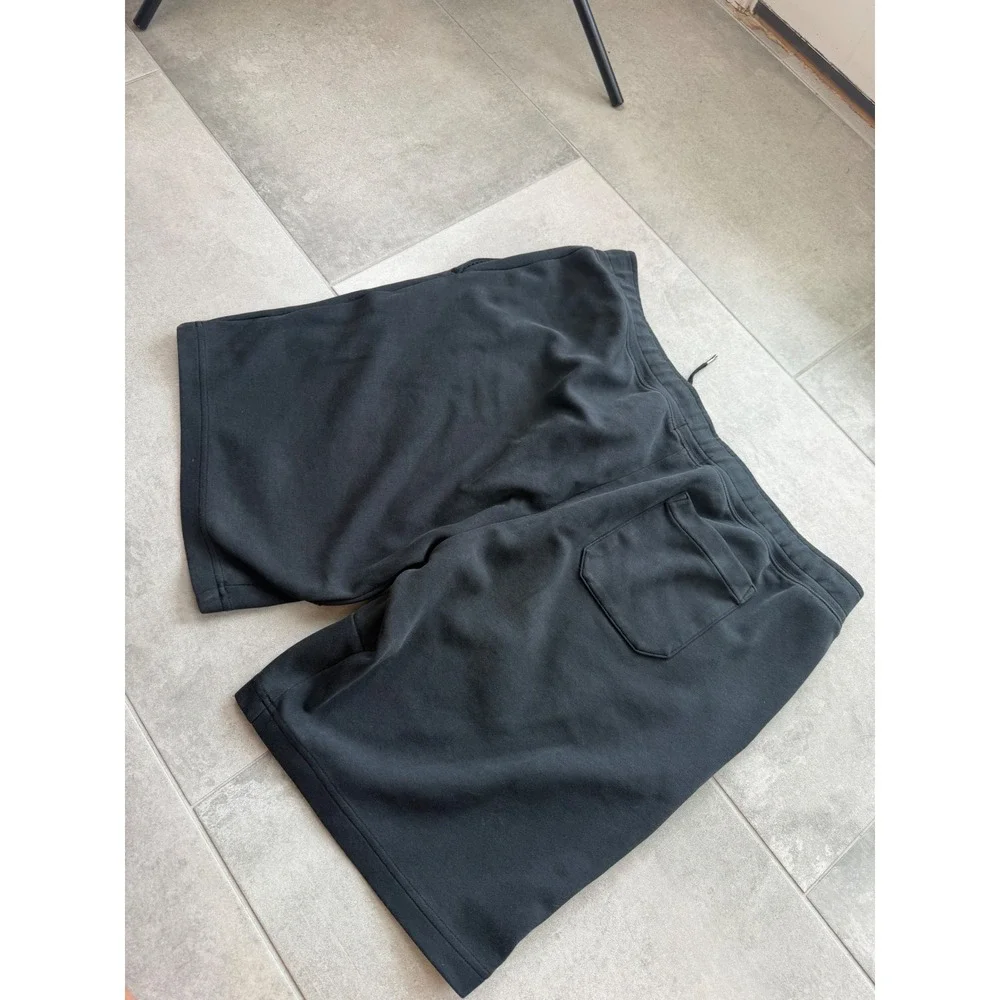 Polo Ralph Lauren Mens XXL Black Sweat Shorts Drawstring Pony Logo Relaxed